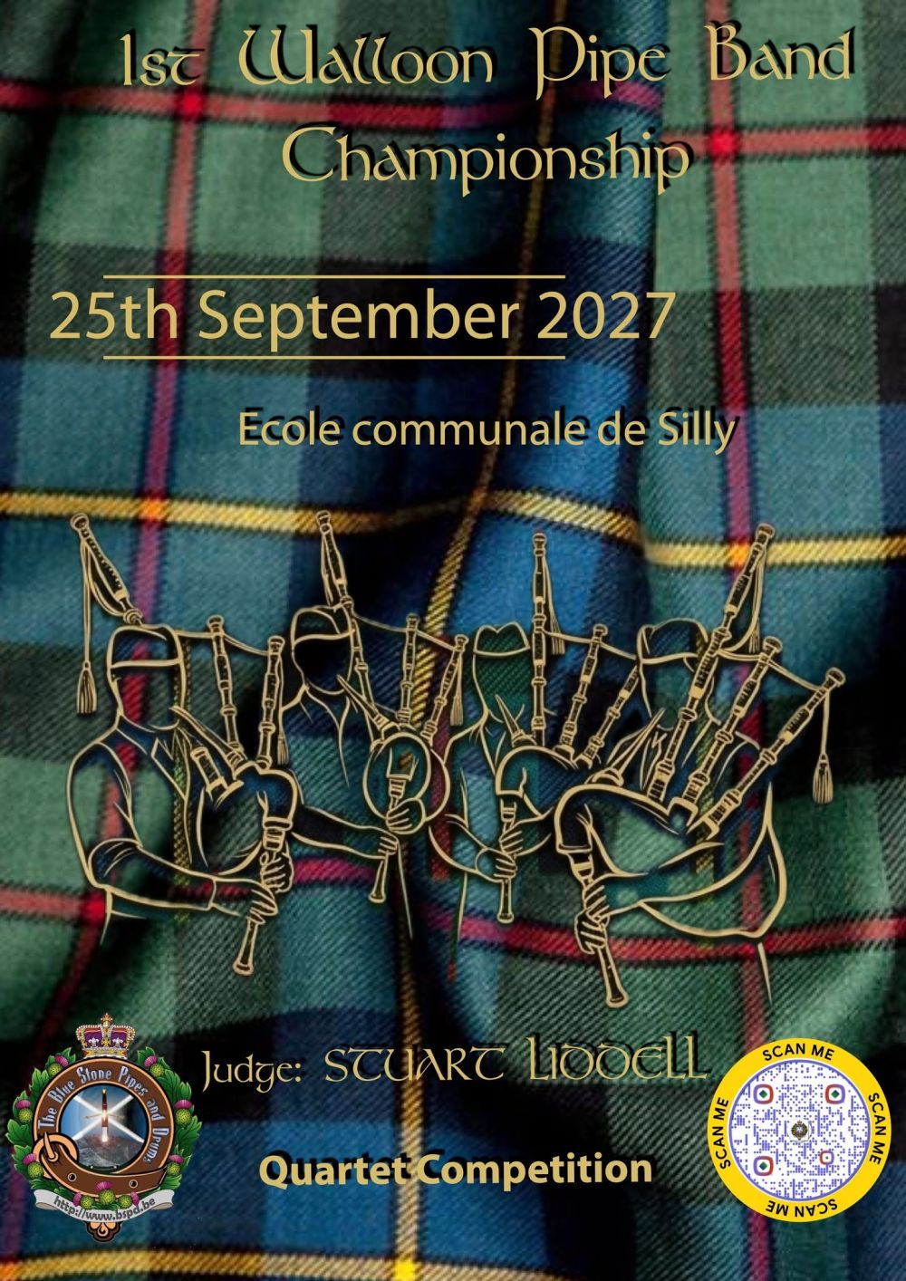 1st Wallon Pipe Band Championship