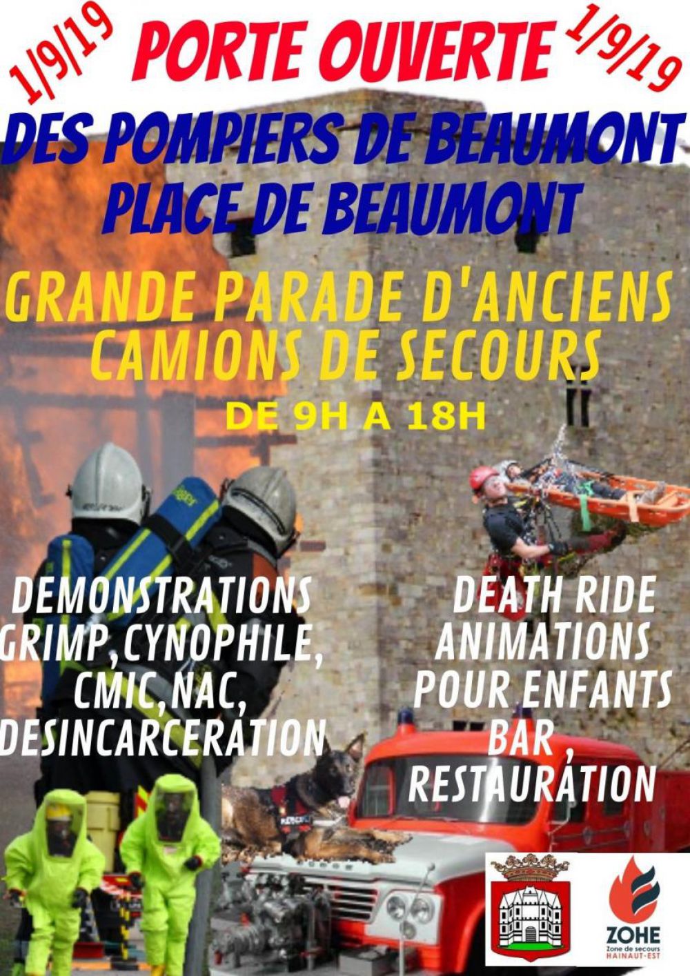 Portes Ouvertes des Pompiers de Beaumont